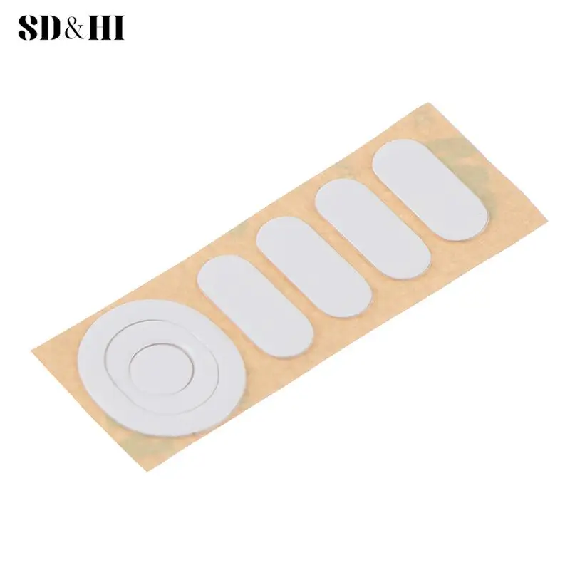  Mouse Feet Mouse Skates For G304 G305 Mouse White Mouse Glides Curve Edge Replacement Mouse foot Glide feet Sticker