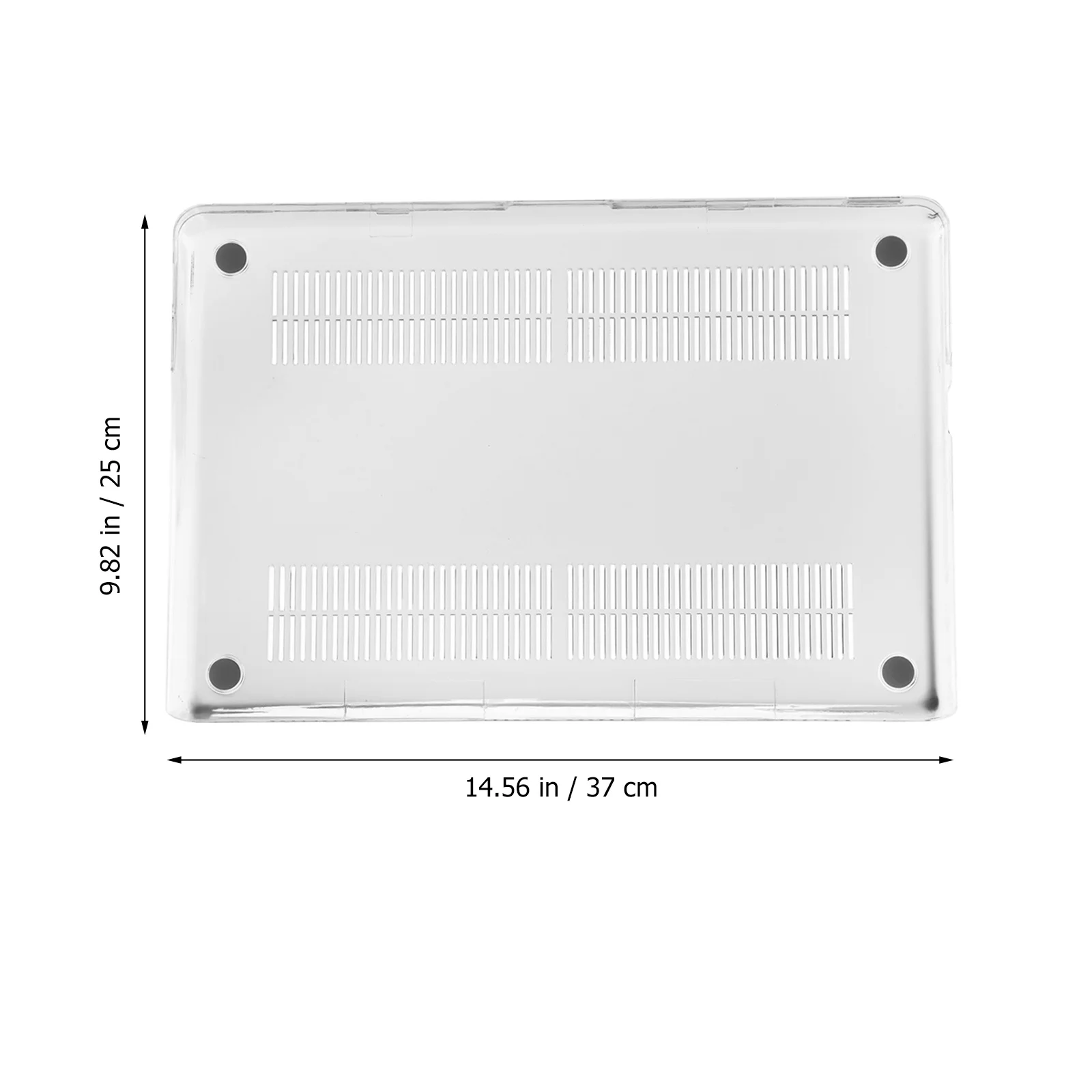 Transparent Laptop Shell Case Clear Protective Skin For 15. A1286 Scratch-Resistant Lightweight Cover Fully Vented