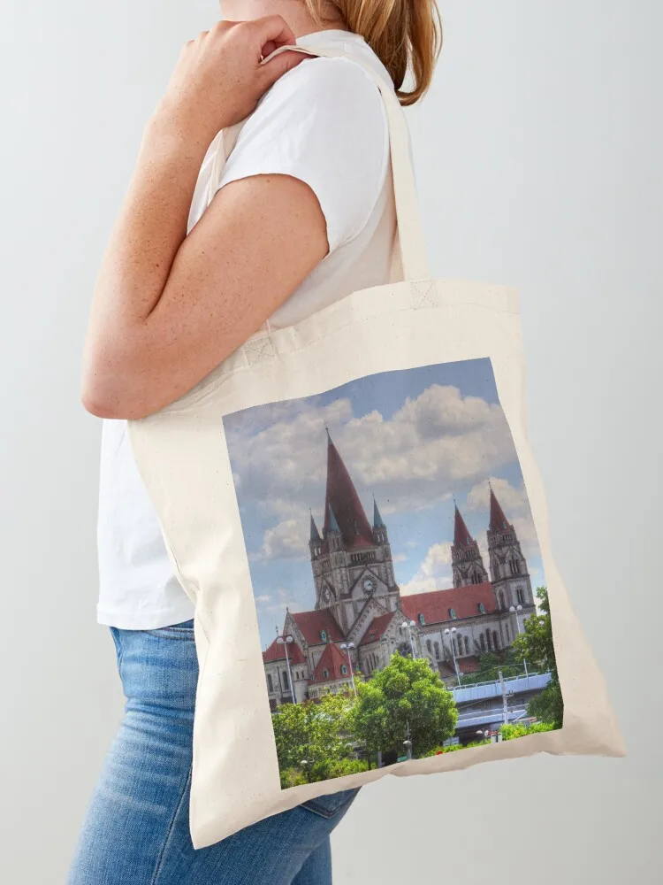 Church of St. Francis of Assisi Tote Bag tote bag men's university shopper bag Canvas Tote