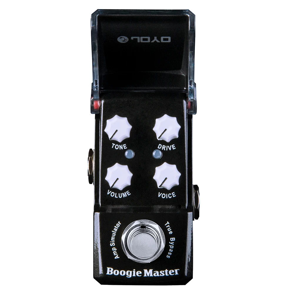 JOYO JF-309 BOOGIE 마스터 왜곡 효과 기타 페달, 모던 록 메탈 왜곡 효과 앰프 시뮬레이션 페달