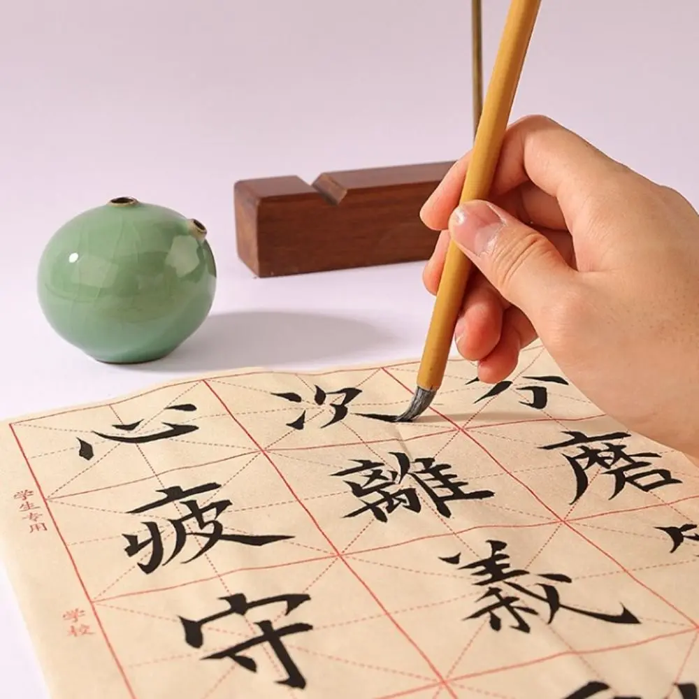 Масло Акварель Кисть для китайской каллиграфии Картина маслом Бамбуковые писания Кисть для письма Волк Волосы Художественная кисть Студент