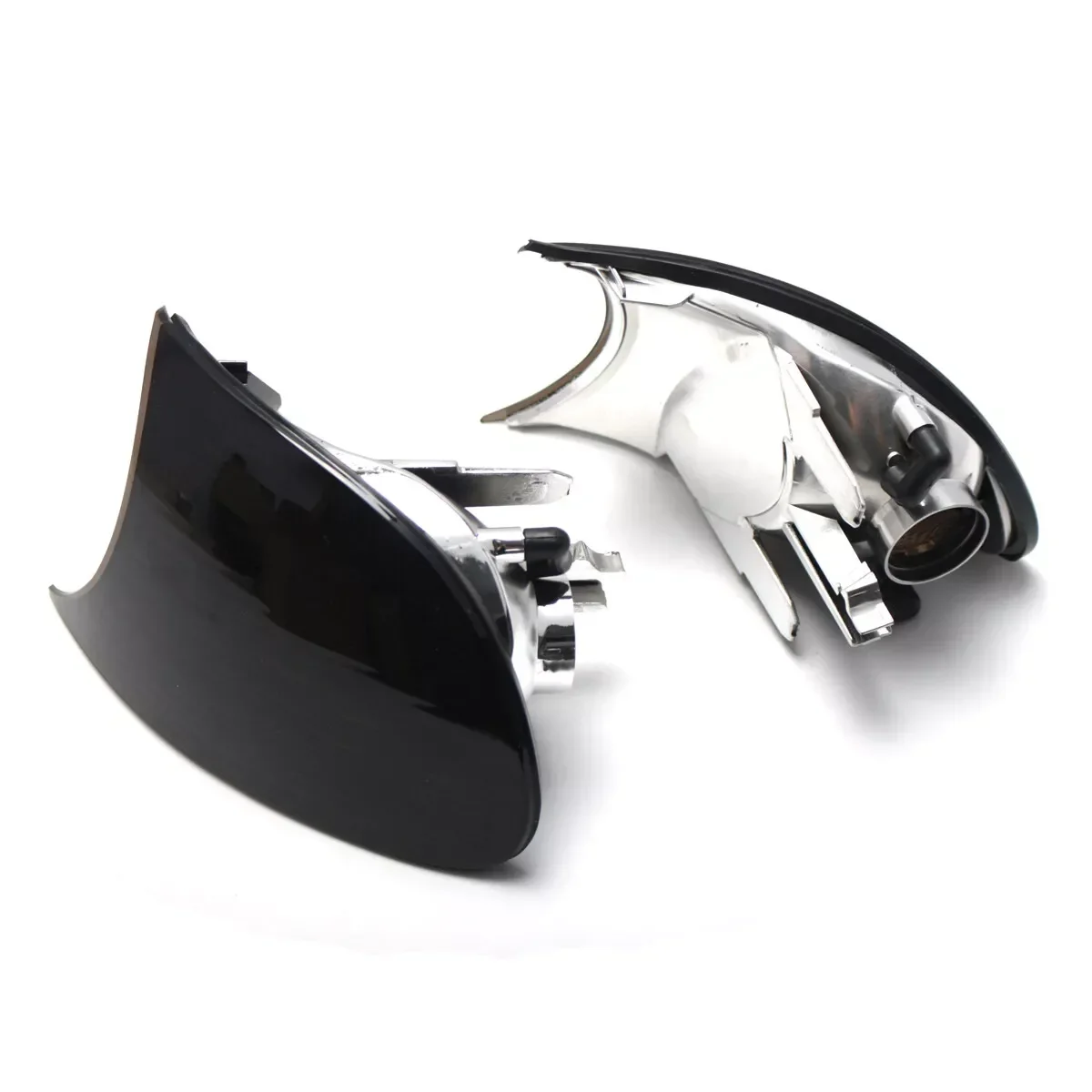 For BMW E46 2-Door 1998-2001 663126904299 63126904300 2PCS Left Right Turn Signal Blinker Side Corner Light Lamp Front Fog Light
