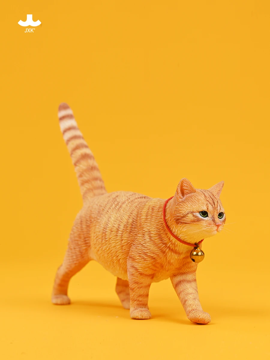 jxk6-campagne-fourrure-orange-t-shirt-fleur-modele-animal-reatique-figurine-a-collectionner-decoration-ornement-de-bureau