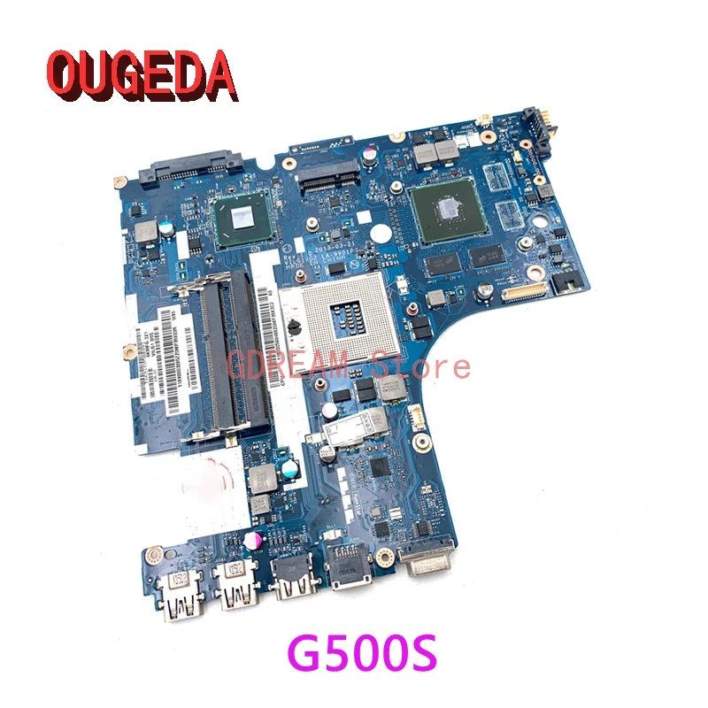 

OUGEDA ILG1 G2 LA-9901P 90003095 For Lenovo IdeaPad G500S Laptop Motherboard GT720M GPU HM76 DDR3 MAIN BOARD full tested