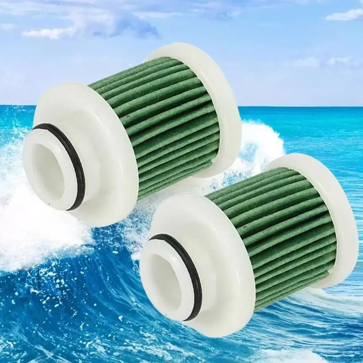 1/4/6/10PCS Low Pressure Fuel Filter 15412-92J01 for Suzuki Marine 4-stroke DF 100 115 140 150 175 200 HP 15412-92J00
