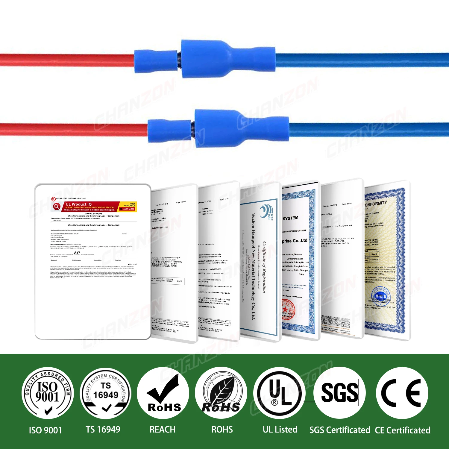 80/100 Uds 4,8 Mm 6,3 Mm aislado macho hembra conectores de pala de engarzado Cable eléctrico Terminal rojo azul amarillo surtido