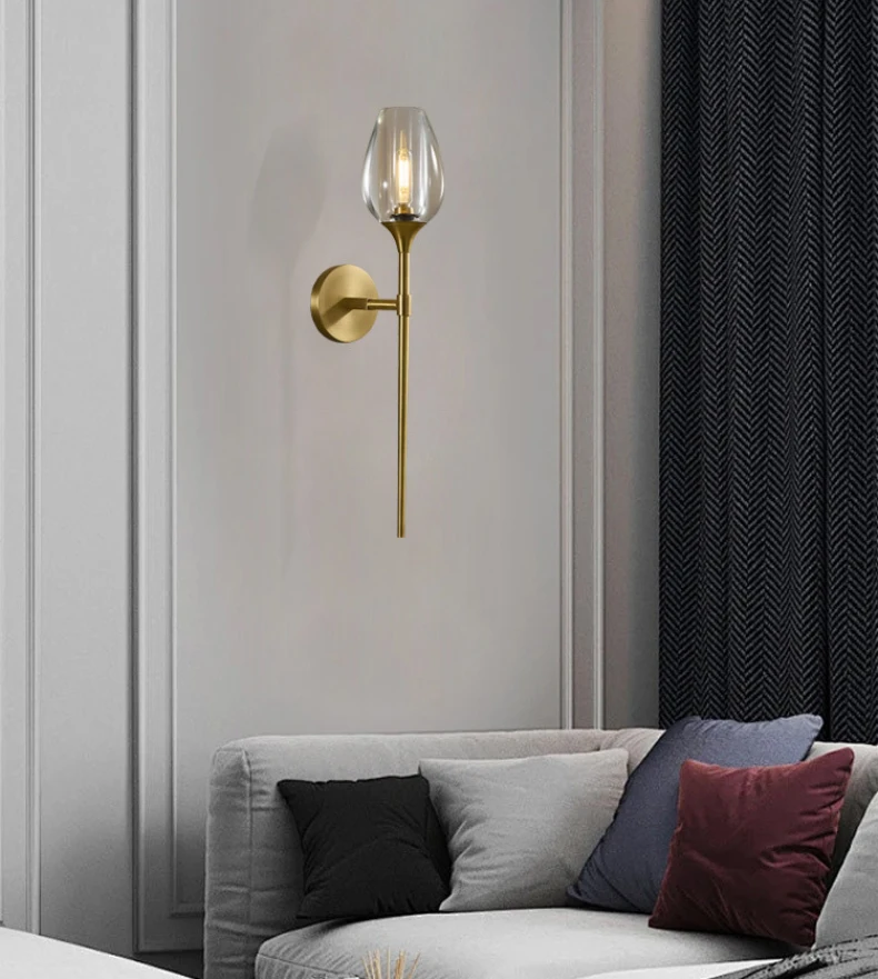 All-Copper American-Style Light Villa Hallway