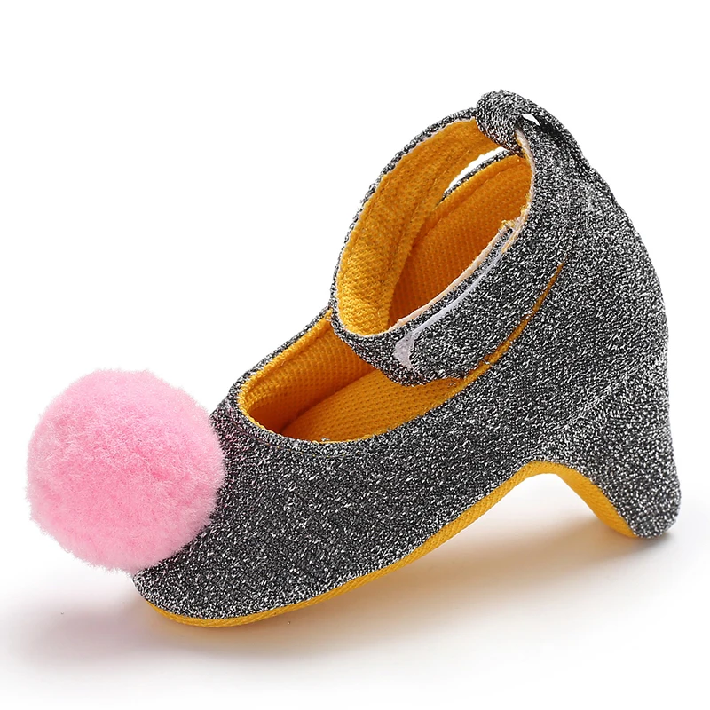 Neue Kleinkind-Babyschuhe für Mädchen mit Hohem Absatz, Prinzessinnen-Schleife, Erste Geburtstagsfeier-Schuhe, Foto-Requisiten, 0-12 Monate – Detail 14
