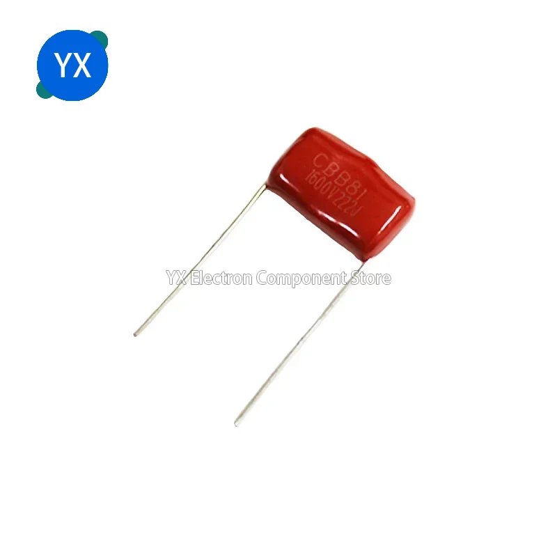 20PCS Polypropylene Film Capacitor CBB81 1600V222J 1600V 222J1600V 0.0022UF 2200PF 2.2NF Pitch 15M