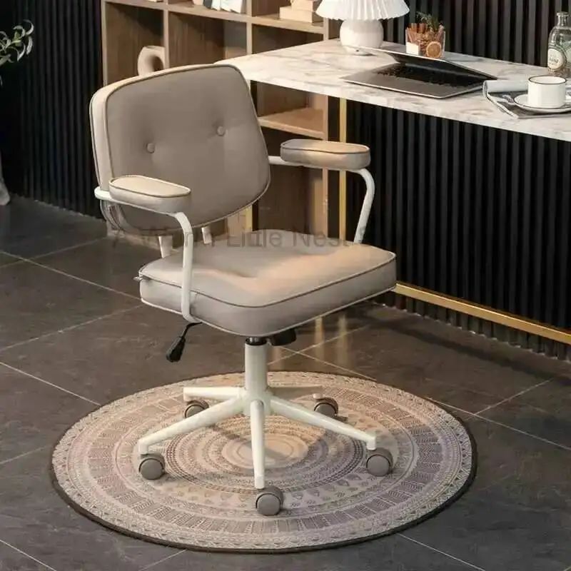 

Office Computer Chairs Chair Lift Swivel Home Gaming Chair Study Simple Backrest Seat Bedroom Dormitory Study Chair Armchair