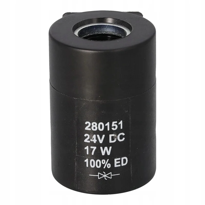 Bobina de válvula solenóide hidráulica para sistemas coletores Eaton Vickers MCD-9105 24VDC 17W 280151