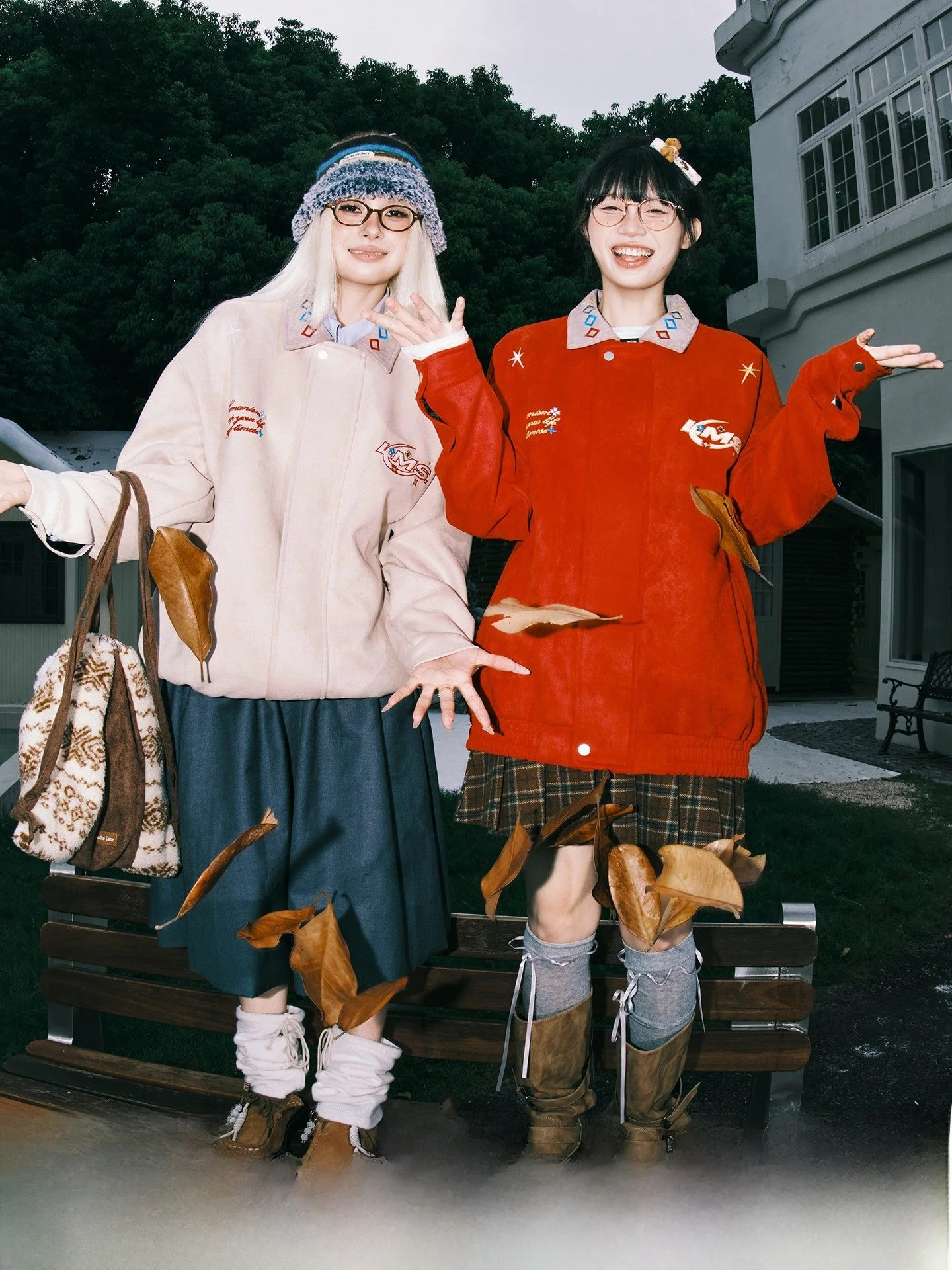 

Lemanism American Sle Red Suede Collar Jaet Men's 2025 New Couple's Letter Top Women's Loose Fit Casual Sle Spring Autumn