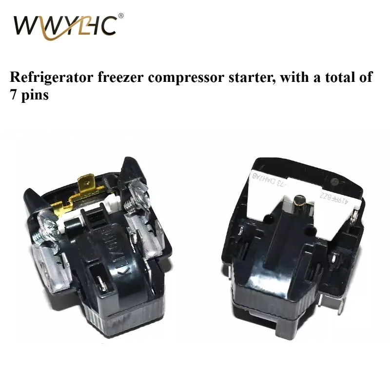 

Подходит для стартера компрессора холодильника 8EA19E61, встроенное реле защиты от перегрузки, пусковой компонент