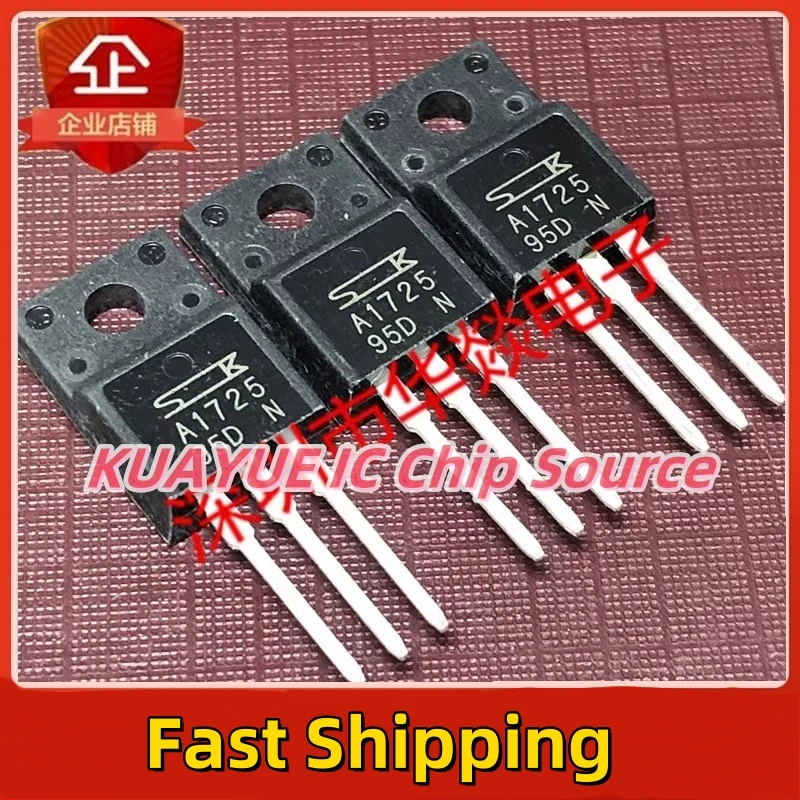 10PCS-30PCS  A1725  2SA1725  TO-220F   80V 6A  Fast Shipping Quality Guarantee