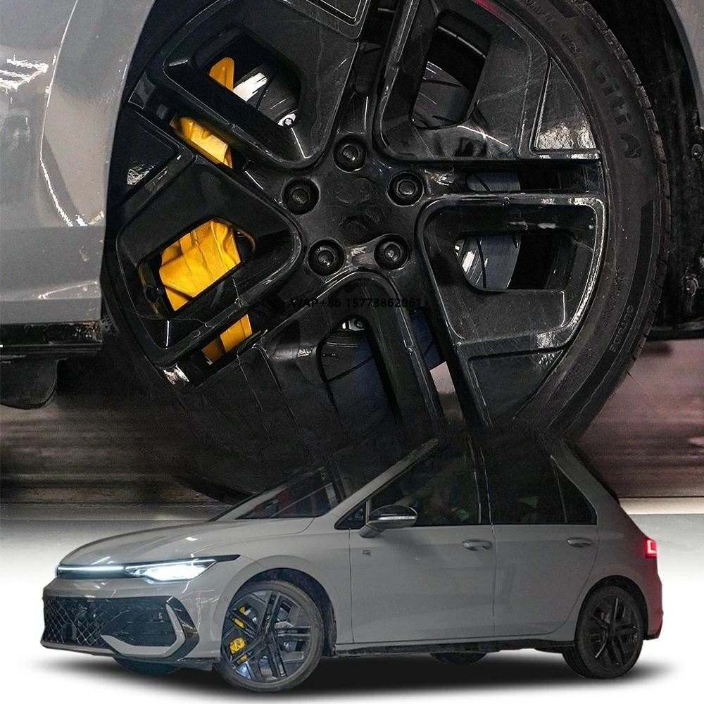 

P60EV R18 R19 Wheel 355/380mm Disc Brake Caliper Kit 6 Piston for vw Golf R Mk4 Mk5 Mk7 Gti Mk7 MK8 Brake Kit