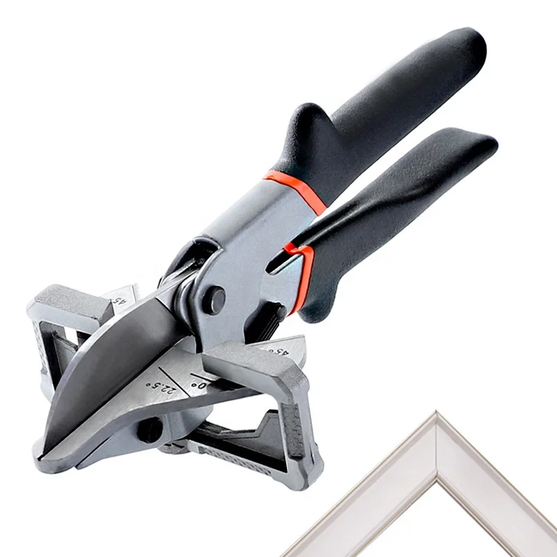 High carbon steel miter cutters multi-angle hand shears cable chute DIY level chamfer quarter cutting custom samples