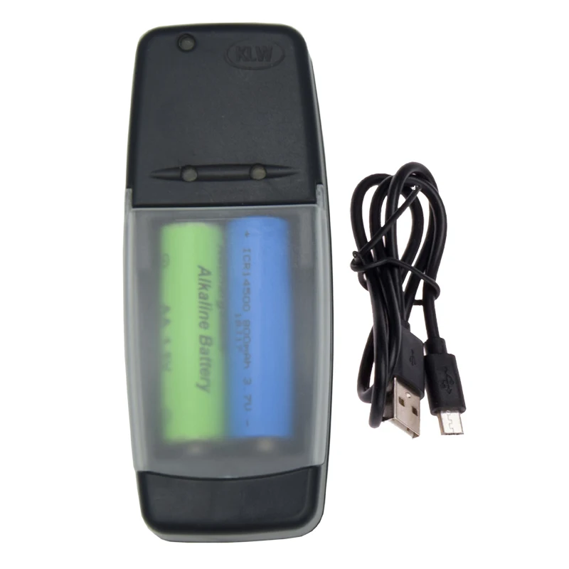 2 slots Smart USB Battery Charger for Rechargeable 1.2V AA AAA NiMh NiCd 1.5V Alkaline 3.7V Lithium Battery battery charger