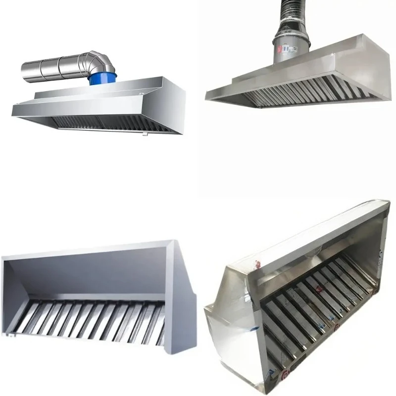 

Kitlalong Commercial Stainless Steel Smoke Exhaust Vent Hood Restaurant Hotel Kitchen Extractor Range Hood System