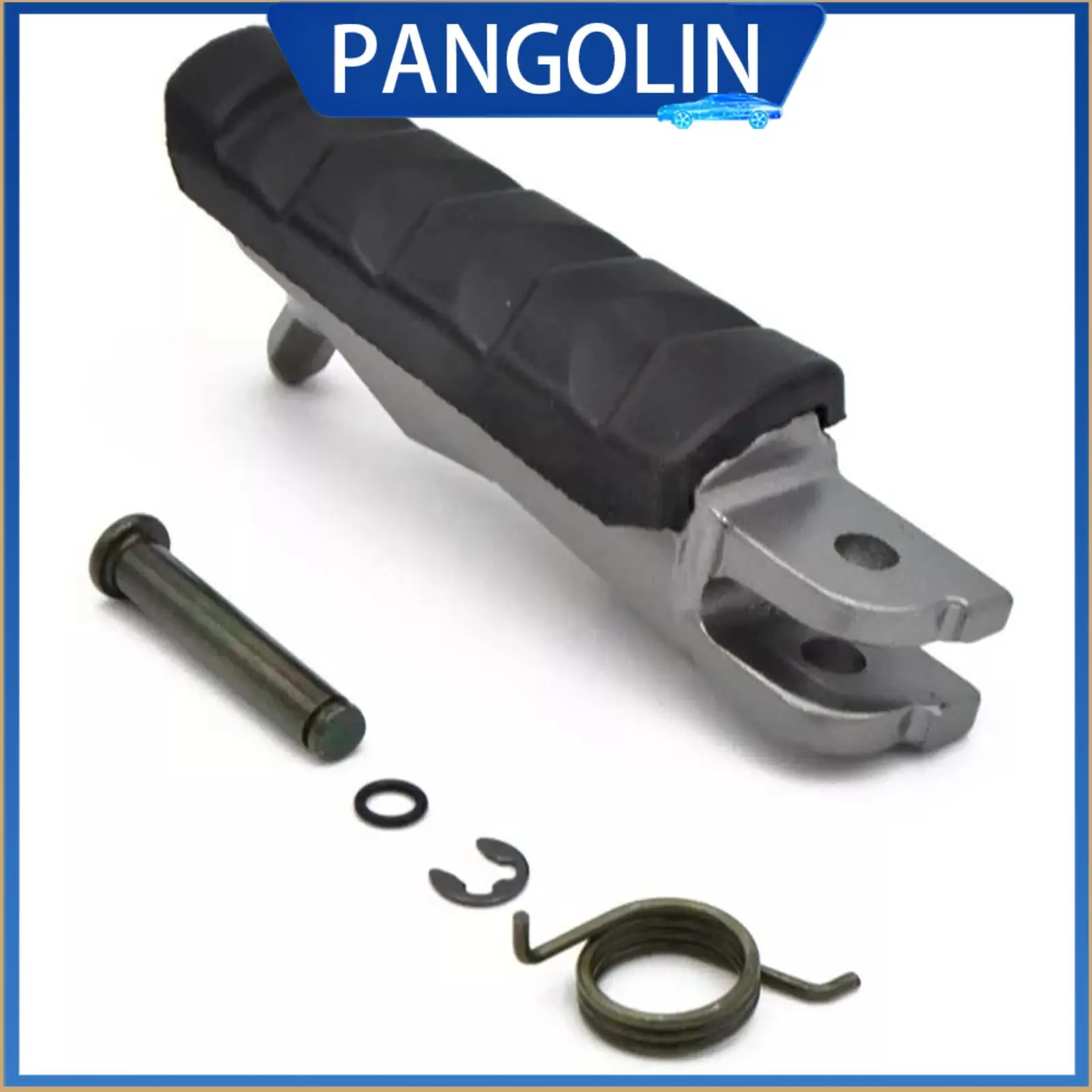

PANGOLIN 1PC Right Side Foot Peg Footrest for Italika 250Z 2019 2022 Models Aluminum Alloy Non Slip Rubber Grip F11010432 OEM