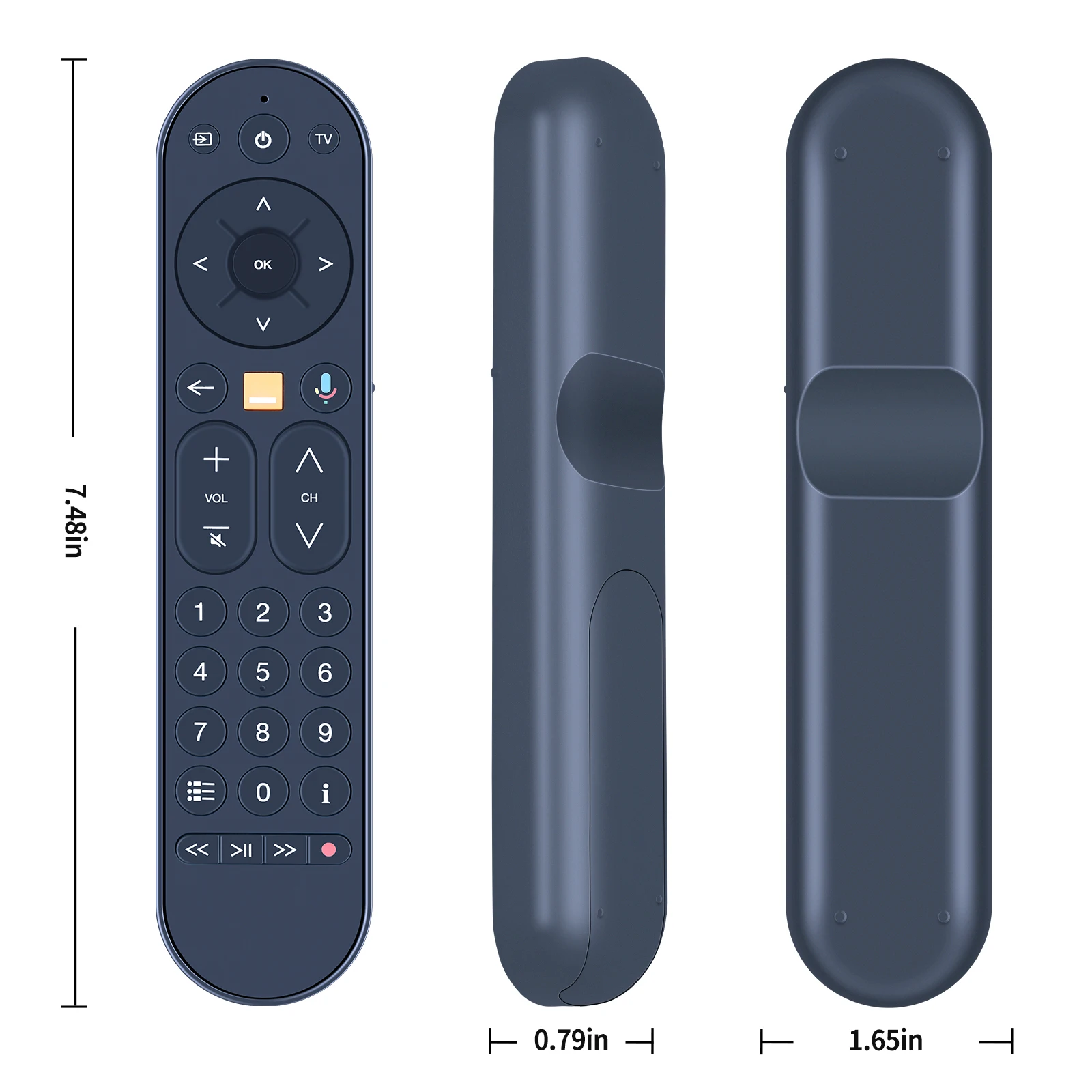 T4HIS2214/31KA Fernbedienung für Orange Dekoder 4K Multi mit Sprachassistent