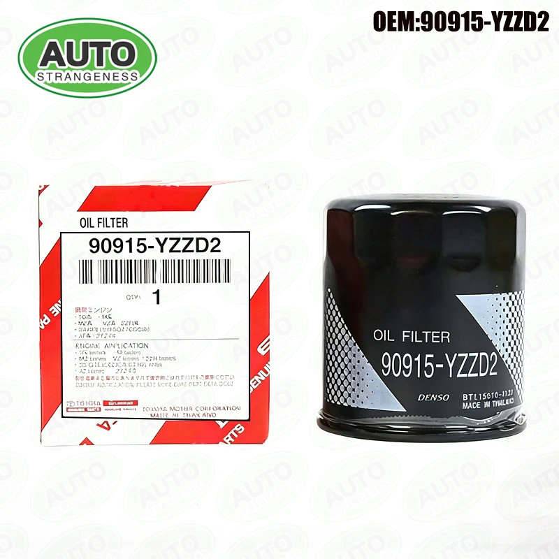 

90915-YZZD2 Oil Filter for Toyota Camry RAV4 Highlander Tacoma Hilux 2001-2020 Lexus RX330 RX350 Auto Engine Oil Filter