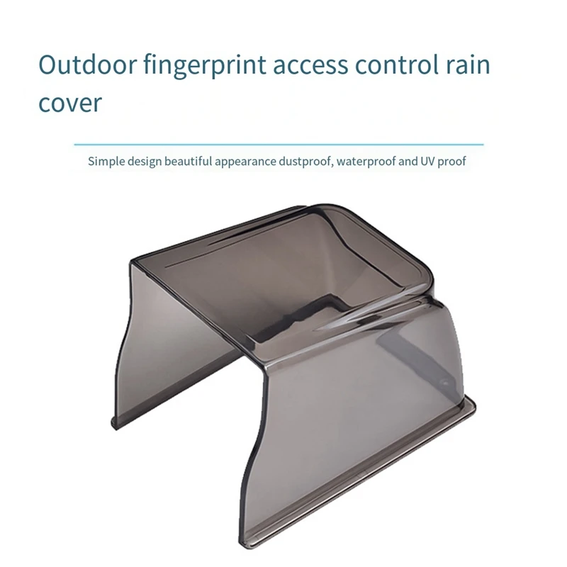 Doorbell Rain Cover, Transparent Doorbell Water Shield Waterproof Protector Doorbell Access Control Attachment