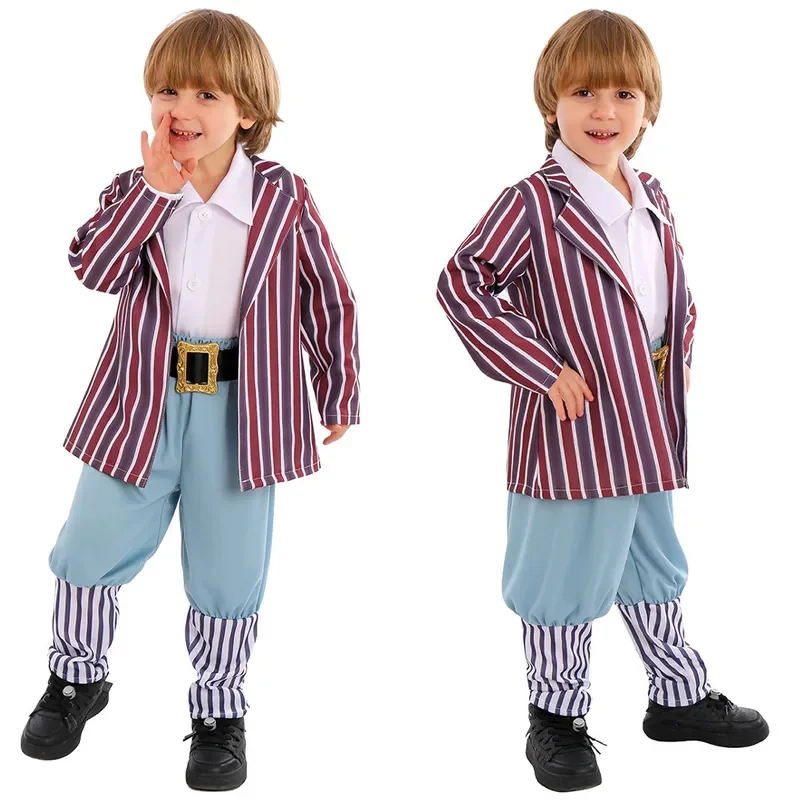 Kids Wonkka Oompa Cosplay Loompa 2023 Movie Chocolate Factory Costume Halloween Carnival Disguise Children Suit For Boys Girls