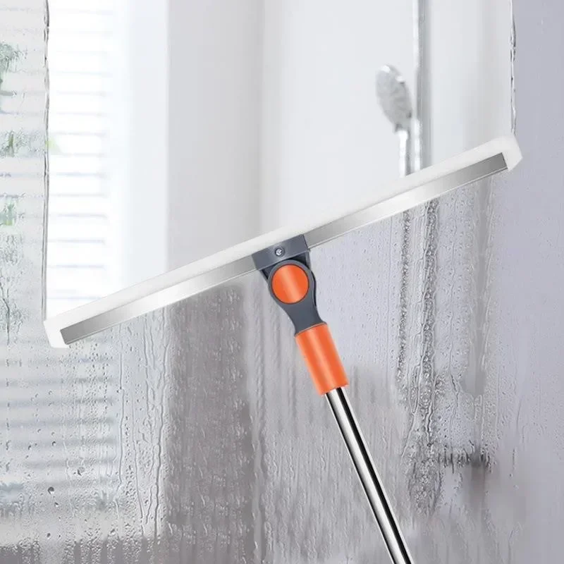 Cleaning Brush Long Handle Telescopic Magic Broom Silicone Floor Scraper Floor Window Glass Home Bathroom Sweeping Flexible