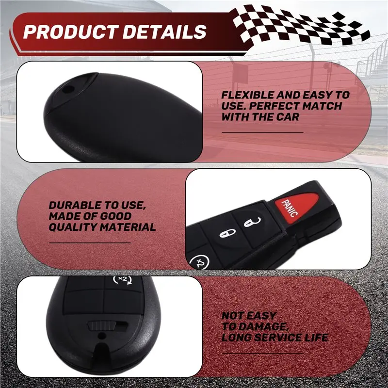 NEW HOT In Stock-For , Jeep, 300, Dodge Journey Compatible Remote Key M3N5WY783X
