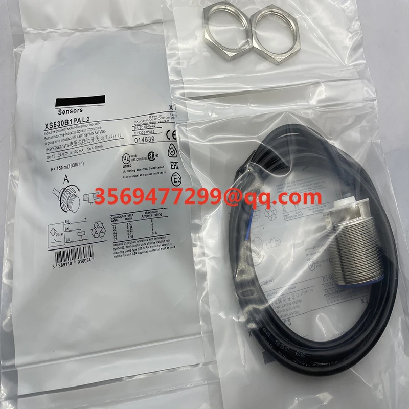 Novo local XS530BLPAL5 XS530B1MBL10 Sensor de interruptor de proximidade