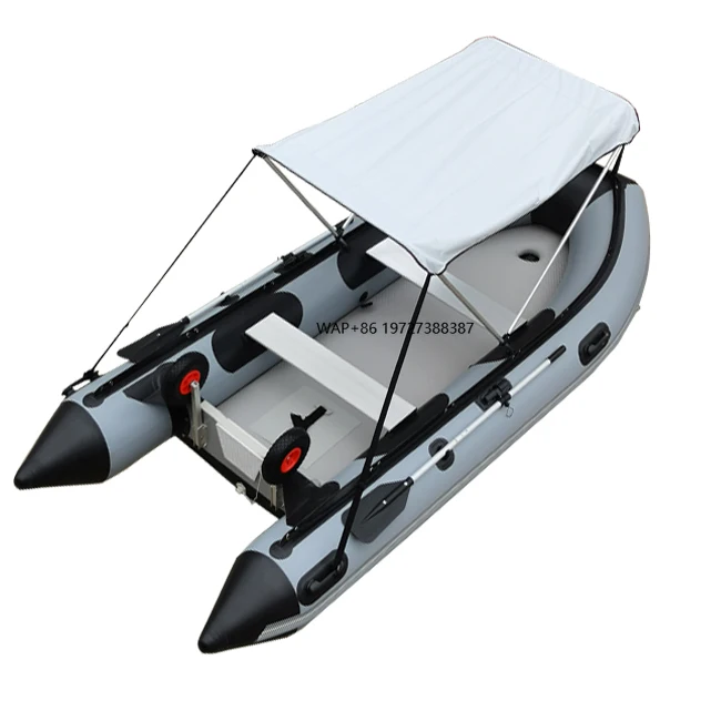

12ft 3.8m Aluminum Floor Orca /Hypalon/PVC Foldable Inflatable Boat