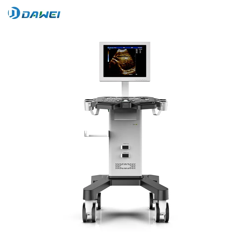 DW-750 good quality black and white ultrasound machine with multiple probes