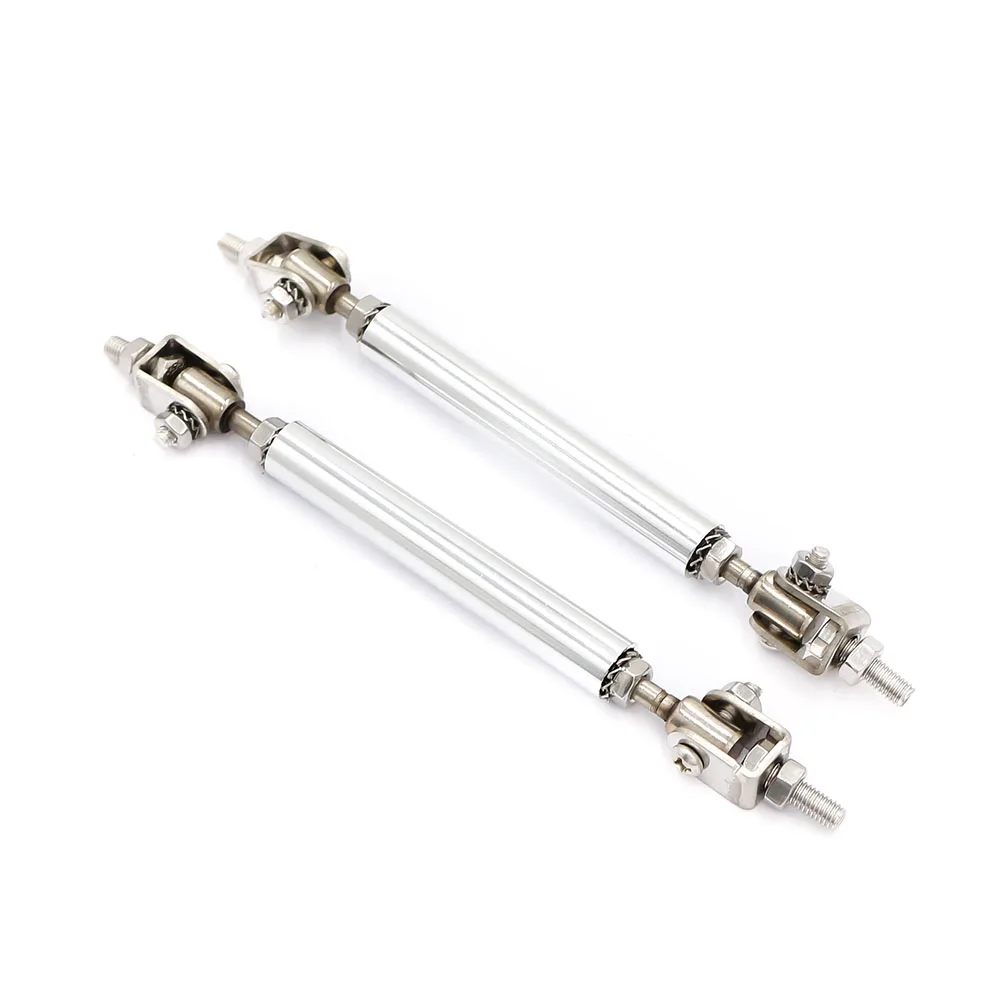 

Universal Car Splitter Rods Racing Adjustable Front Rear Bumper Lip Support Strut Brace Tie Pull Bar Kit 75mm