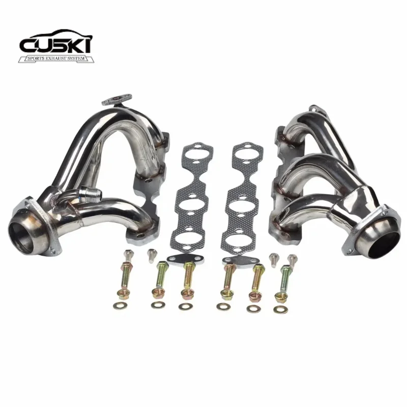 High Flow Header Exhaust Manifold For 1996-01 Chevy/S10/Blazer/Sonoma GMC Jimmy 4.3 V6 quality Stainless Steel Car Exhaust syste