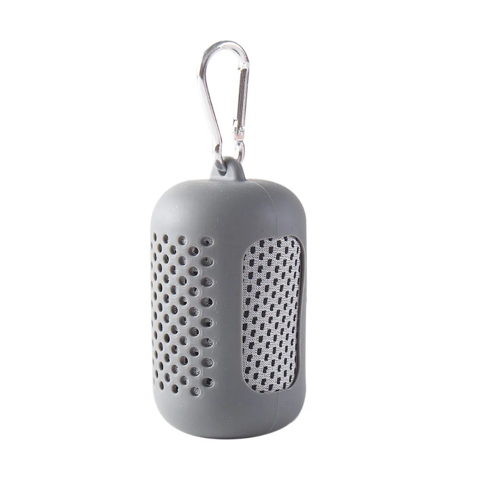

Reusable Mini Sports Cold Towel Portable Quick Drying Fitness Cool Towel Silicone Bag Household Travel Towel Yoga