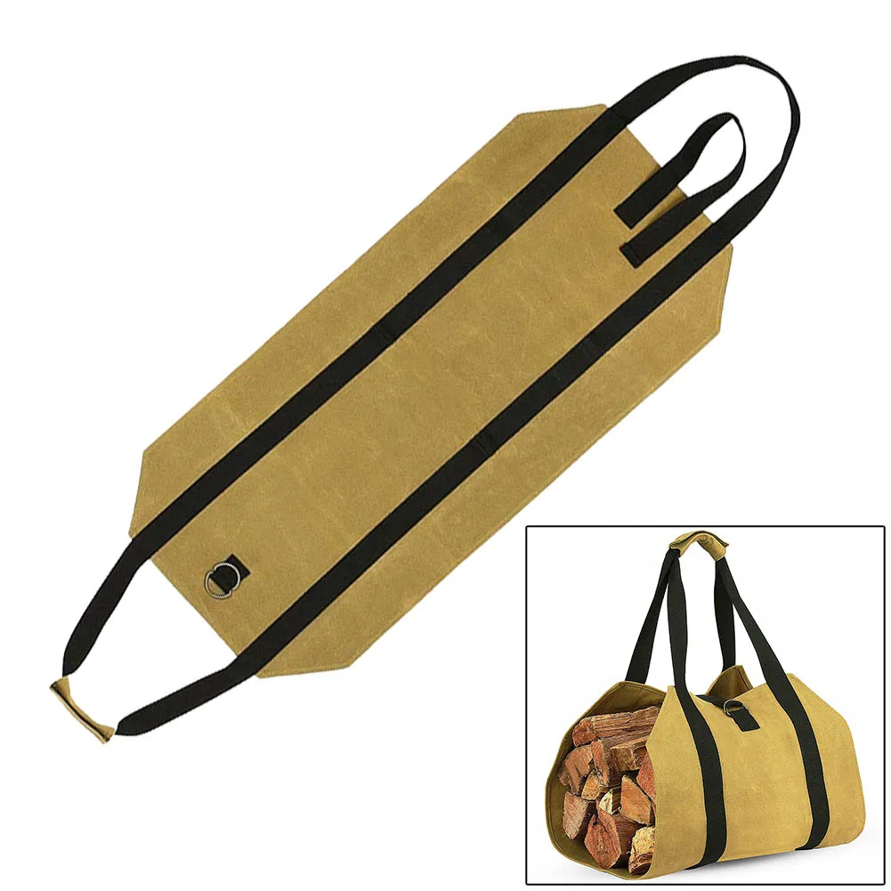 

Dirt-proof Portable Canvas Bag Storage Pack WHITEDUCK TUFF Canvas Bag Duty Firewood Log Carrier Heavy Rectangle