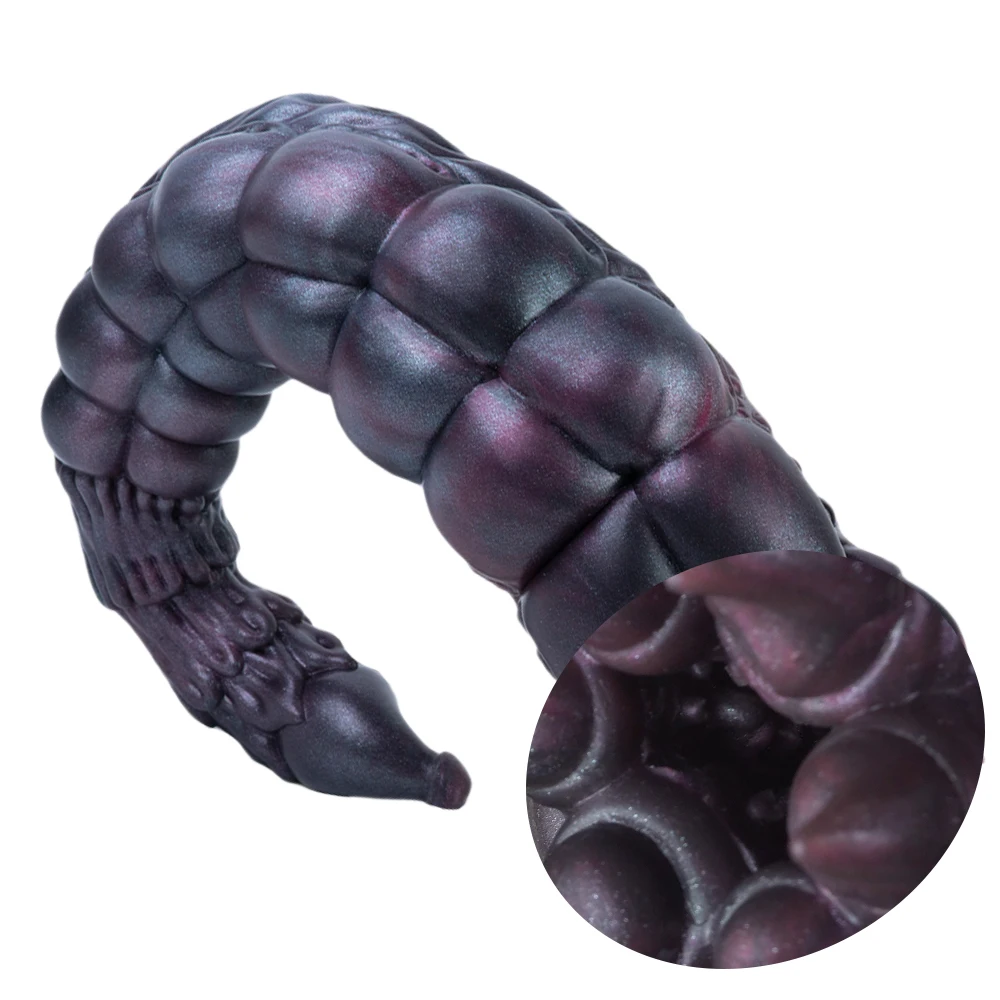 GEEBA Fantasy Silicone Alien Beast Design Male Masturbator Realistic Pocket Pussy Soft Texture Men Stroker Adult Sex Toy For Men