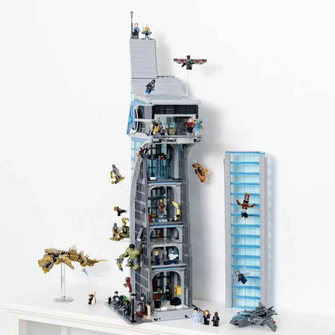 5201pcs Kampfturm modulare Modellbau stein Montage Ziegel klassische Turm Architektur Spielzeug für Jungen Weihnachts geschenke