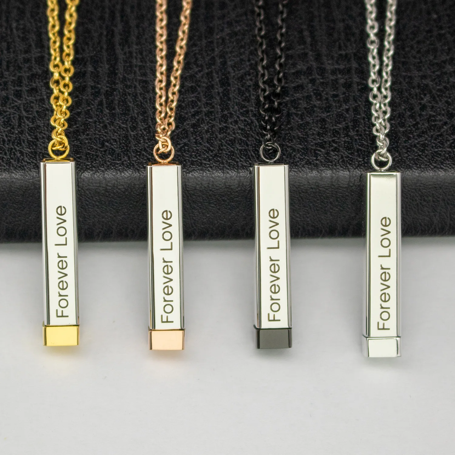 Verborgen bericht ketting, 3D geheime bericht ketting, gepersonaliseerde verjaardag, verjaardagscadeau-ideeën voor vrouwen, gepersonaliseerde naam