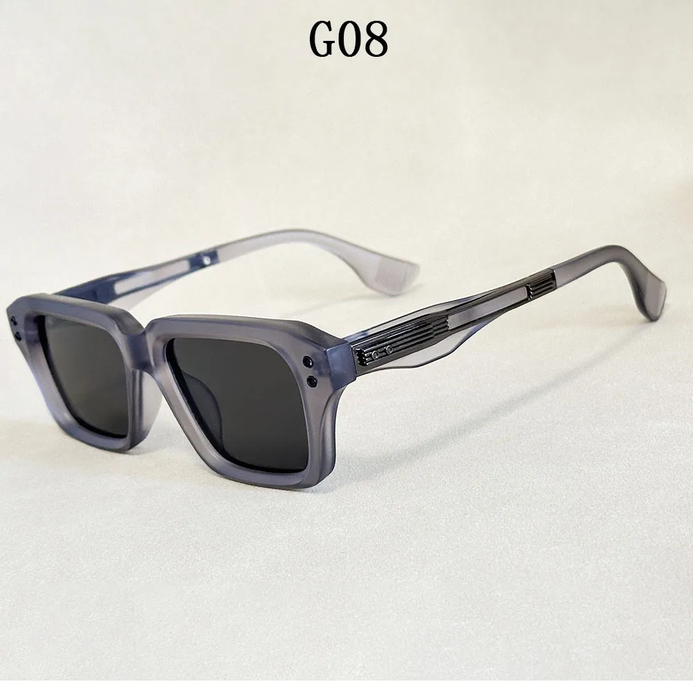 Retro Sonnenbrille Männer Vintage Quadrat Sonnenbrille Frauen Luxus Designer Mode Gläser Dropshipping Gafas De Sol Hombre Zonnebril – Detail 11