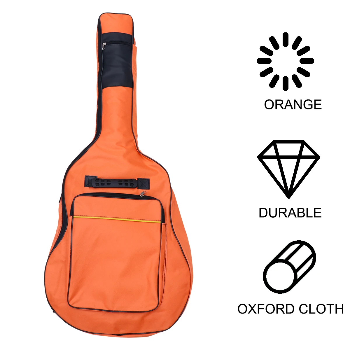 

40 /41 Waterproof Guitar Bag Backpacks Oxford Cloth Thicken Acoustic Case Double Strap Travel