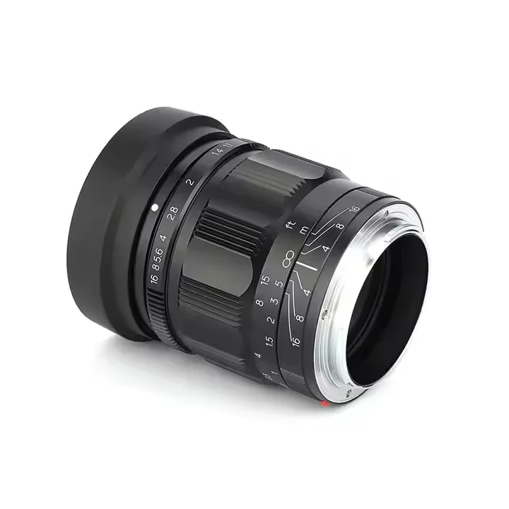 Leedsen 50mm F1.1 lente gran angular de marco completo de gran apertura para cámara Sony A6000, ZV-E10, A7 y A9 Series