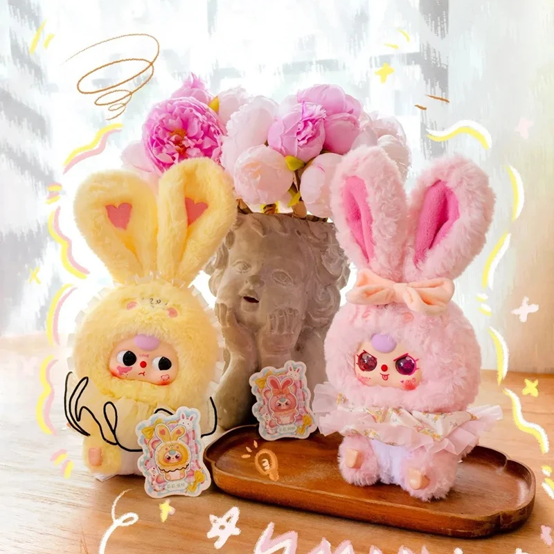 

Плюшевая игрушка-сюрприз Baby Three Lily Rabbit Town II V2: милая мягкая кукла-украшение для рабочего стола, модный подарок для девочек