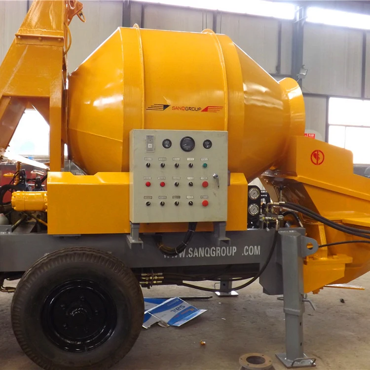 Superbo pompa per betoniera diesel Vendita calda Prezzo di fabbrica Capacità da 15 m3 30 m3 40 m3 Recupero efficiente ed economico