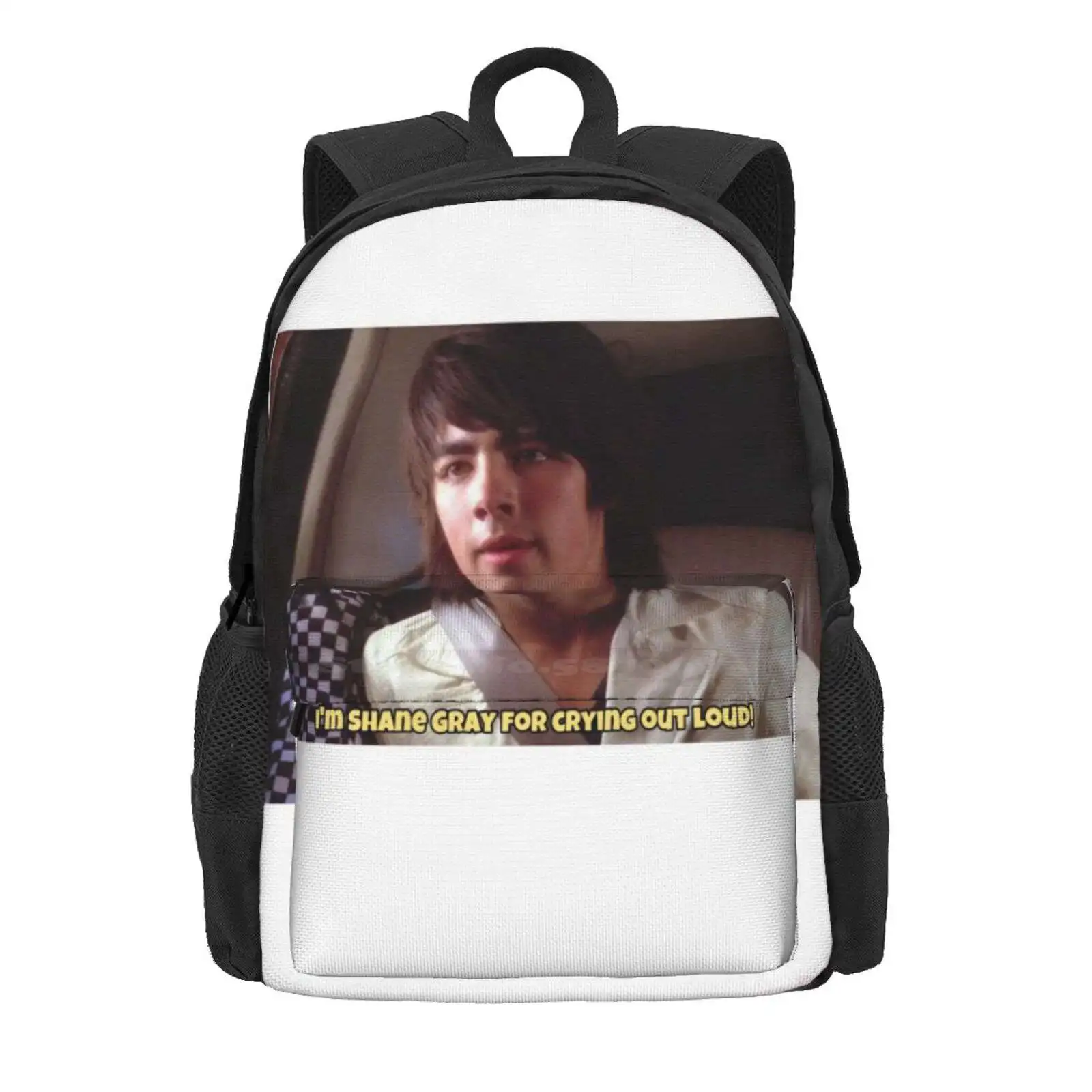 Shane Gray Hot Sale Schoolbag Backpack Fashion Bags Shane Gray Camp 2 The Final Jam Joe Jonas Nick Jonas Kevin Jonas Movie