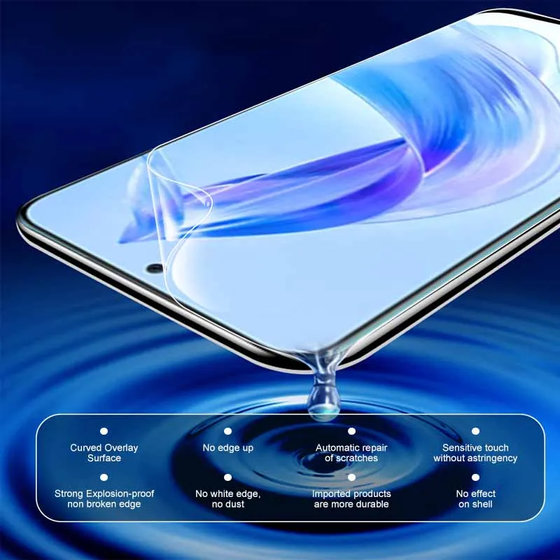 2PCS Full Coverage Hydrogel Film For Honor 90 Lite 5G Protective Film Xonor Honar 90Lite Honor90Lite Screen Protectors 6.7inches