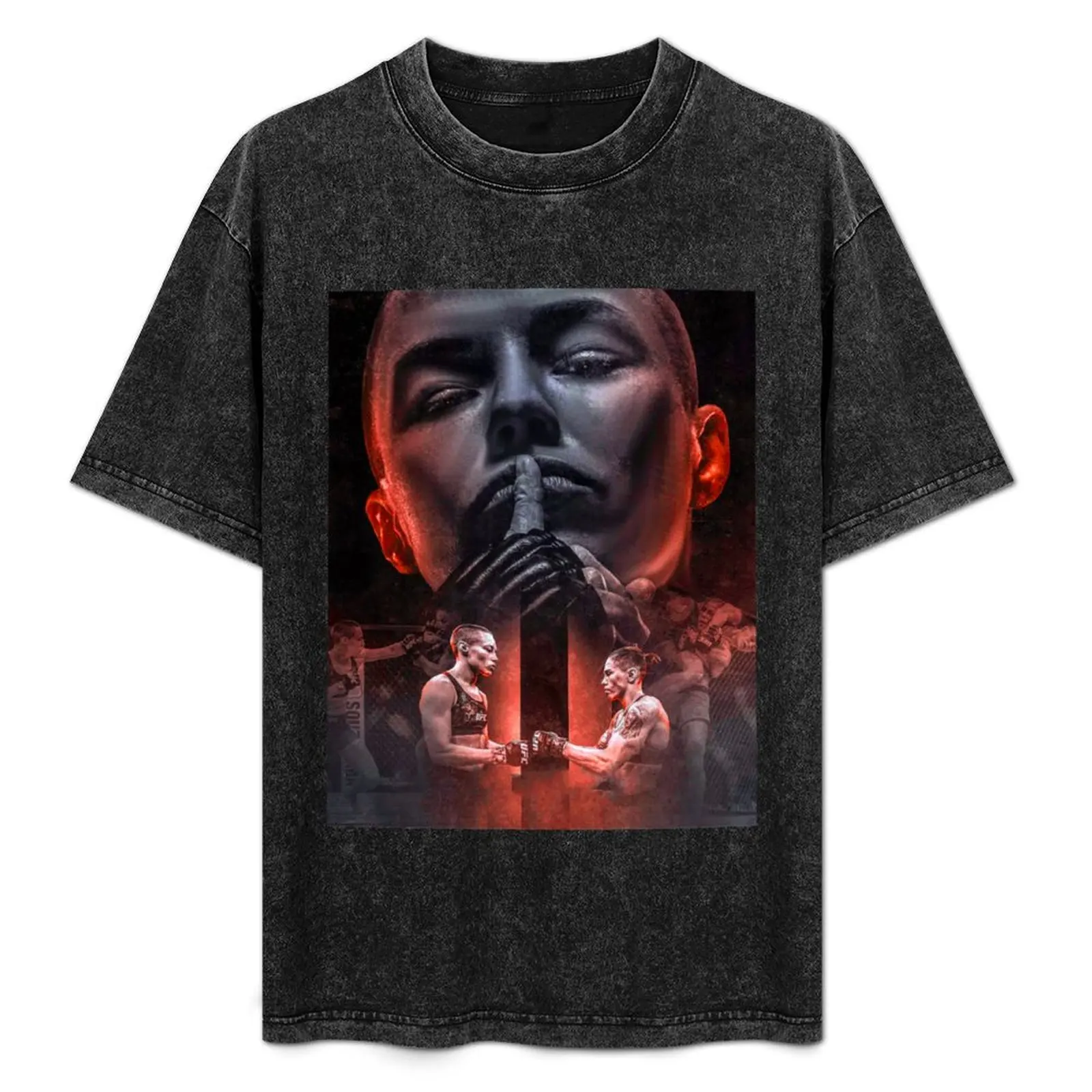 Camiseta Rose Namajunas Vs Jessica Andrade, camiseta informal de manga corta para uso diario