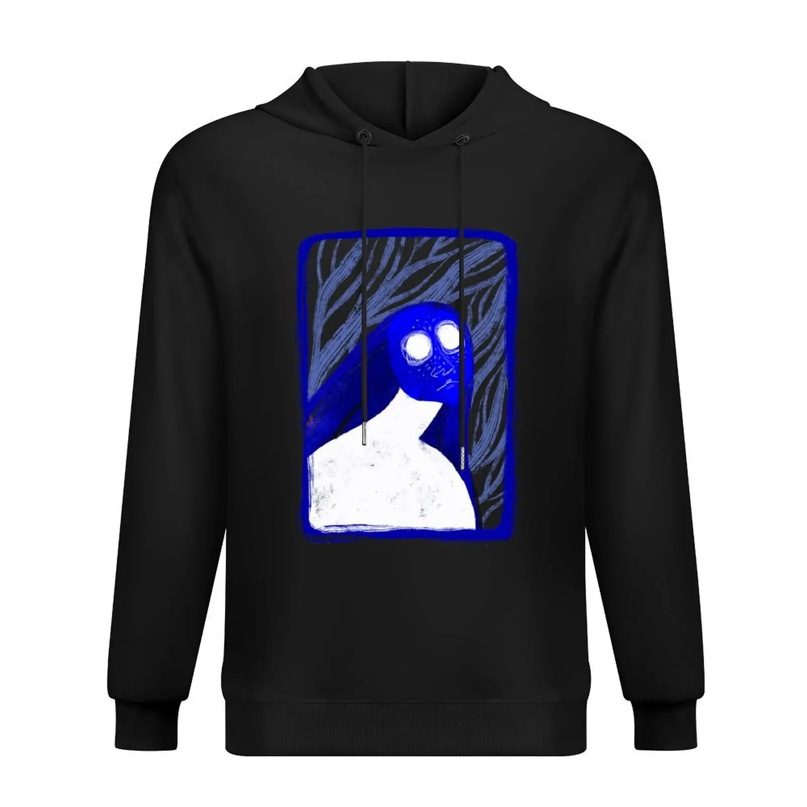 

Синяя ведьма леса Толстовка в японском стиле мужская одежда рубашка с капюшоном осенние новинки новые толстовки и кофты