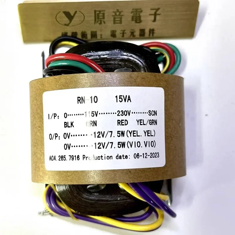 R الأساسية محول 10 واط R10 المزدوج 9 فولت 12 فولت 15 فولت 18 فولت المحولات 230 فولت إلى 2X9 فولت النحاس مخصص 115 فولت درع قبل فك مجلس امدادات الطاقة