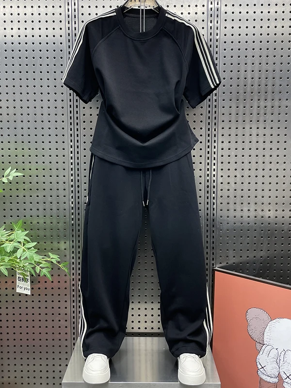 ensemble-de-sport-decontracte-pour-hommes-ideal-pour-l’ete-t-shirt-a-manches-courtes-et-pantalon-long-style-tendance-pour-les-jeunes-coupe-ample-ensemble-en-deux-pieces-polyvalent-pour-les-couples
